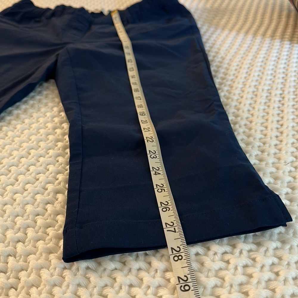Navy French Peddle Pants/Capris size XL - Picture 6 of 9